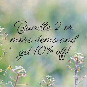Bundle 2 or More Items and Save 10%